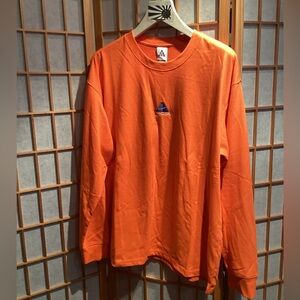 Nike ACG "Lungs" Long-Sleeve T-Shirt Safety Orange/Campfire Orange Men's Large